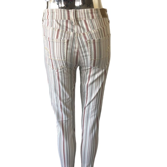 Striped Straight Leg American Eagle Pants 4 - Picture 2 of 6